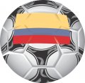 Colombia Soccer Light Iron-on Stickers (Heat Transfers)