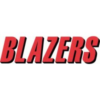 Portland Trail Blazers Script Logo  Light Iron-on Stickers (Heat Transfers)