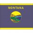 Montana State Flag Light Iron On Stickers (Heat Transfers)