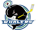 1997 98-Pres Plymouth Whalers Primary Logo Light Iron-on Stickers (Heat Transfers)