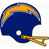 San Diego Chargers Primary Logo  Light Iron-on Stickers (Heat Transfers)