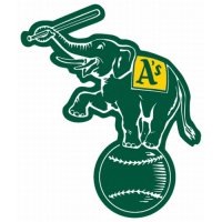 Oakland Athletics Alternate Logo  Light Iron-on Stickers (Heat Transfers)