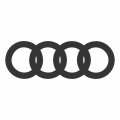 Audi logo Light Iron On Stickers (Heat Transfers) version 4