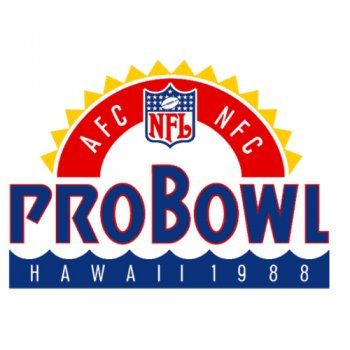 NFL Pro Bowl Primary Logo  Light Iron-on Stickers (Heat Transfers)