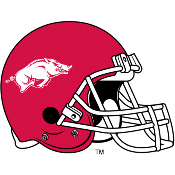 Arkansas Razorbacks 2001-Pres Helmet Logo Light Iron-on Stickers (Heat Transfers)