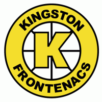 1989 90-1997 98 Kingston Frontenacs Primary Logo Light Iron-on Stickers (Heat Transfers)