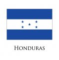 HONDURAS Flags light iron ons