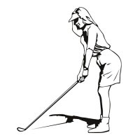 Female Golfer