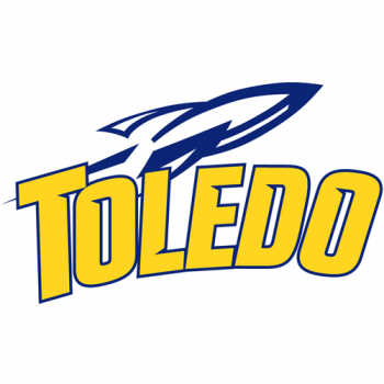 1997-Pres Toledo Rockets Primary Logo Light Iron-on Stickers (Heat Transfers)