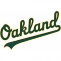 Oakland Athletics Script Logo  Light Iron-on Stickers (Heat Transfers) version 3