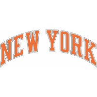 New York Knickerbockers Script Logo  Light Iron-on Stickers (Heat Transfers)