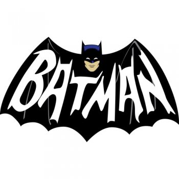 Batman Light Iron On Stickers (Heat Transfers) version 1