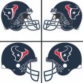 Houston Texans Helmet Logo  Light Iron-on Stickers (Heat Transfers)