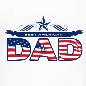 Father\'s Day T-shirts Light Iron On Stickers (Heat Transfers) 2