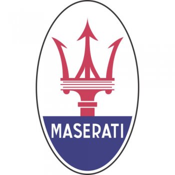 Maserati logo Light Iron On Stickers (Heat Transfers)