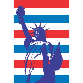 Statue of Liberty Light Iron On Stickers (Heat Transfers) version 7