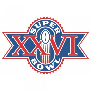 NFL Super Bowl Primary Logo  Light Iron-on Stickers (Heat Transfers)