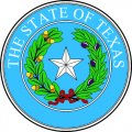 Texas Seal Light Iron On Stickers (Heat Transfers)