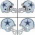 Dallas Cowboys Helmet Logo  Light Iron-on Stickers (Heat Transfers)