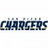 San Diego Chargers Script Logo  Light Iron-on Stickers (Heat Transfers) version 3