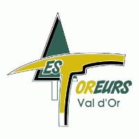 1993 94-2006 07 Val-d Or Foreurs Logos Primary Logo Light Iron-on Stickers (Heat Transfers)