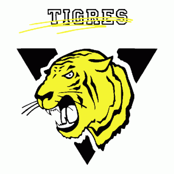 1991 92-1998 99 Victoriaville Tigres Primary Logo Light Iron-on Stickers (Heat Transfers)