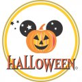 Happy Halloween Light Iron On Stickers (Heat Transfers)