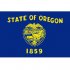 Oregon State Flag Light Iron On Stickers (Heat Transfers)