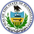 Pennsylvania Seal Light Iron On Stickers (Heat Transfers)