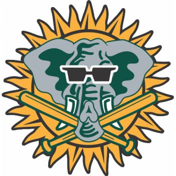 Oakland Athletics Cap Logo  Light Iron-on Stickers (Heat Transfers)