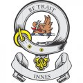 Innes Clan Badge Light Iron On Stickers (Heat Transfers)