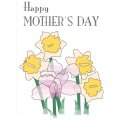 Happy Mother's Day Light Iron On Stickers (Heat Transfers) version 5