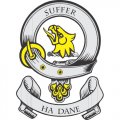 Ha Dane Clan Badge Light Iron On Stickers (Heat Transfers)