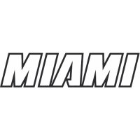 Miami Heat Script Logo  Light Iron-on Stickers (Heat Transfers) version 2