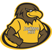 2003-Pres Southern Miss Golden Eagles Mascot Logo Light Iron-on Stickers (Heat Transfers)