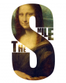 The Smile Mona Lisa light t shirt iron on transfer