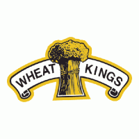 1967 68-1971 72 Brandon Wheat Kings Primary Logo Light Iron-on Stickers (Heat Transfers)