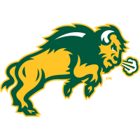 2012-Pres North Dakota State Bison Secondary Logo Light Iron-on Stickers (Heat Transfers)