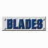 2000 01-2004 05 Saskatoon Blades Wordmark Logo Light Iron-on Stickers (Heat Transfers)