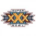 NFL Super Bowl Primary Logo  Light Iron-on Stickers (Heat Transfers)