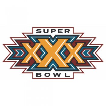 NFL Super Bowl Primary Logo  Light Iron-on Stickers (Heat Transfers)