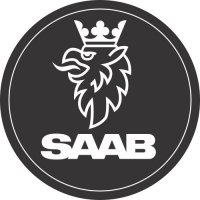 Saab logo Light Iron On Stickers (Heat Transfers) version 1