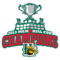 Halifax Mooseheads 2012 13 Champion Logo Light Iron-on Stickers (Heat Transfers)