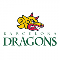 Barcelona Dragons 1998-2003 Alternate Logo Light Iron-on Stickers (Heat Transfers)