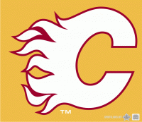 Calgary Flames 201011 Alternate Logo Light Iron-on Stickers (Heat Transfers)