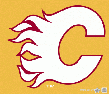 Calgary Flames 201011 Alternate Logo Light Iron-on Stickers (Heat Transfers)