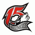 2010 11 Rouyn-Noranda Huskies Anniversary Logo Light Iron-on Stickers (Heat Transfers)