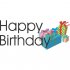 Happy Birthday Light Iron On Stickers (Heat Transfers) version 9