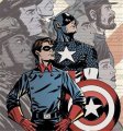 Captain America light-colored apparel iron on stickers 8