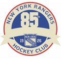 New York Rangers Anniversary Logo  Light Iron-on Stickers (Heat Transfers) version 1